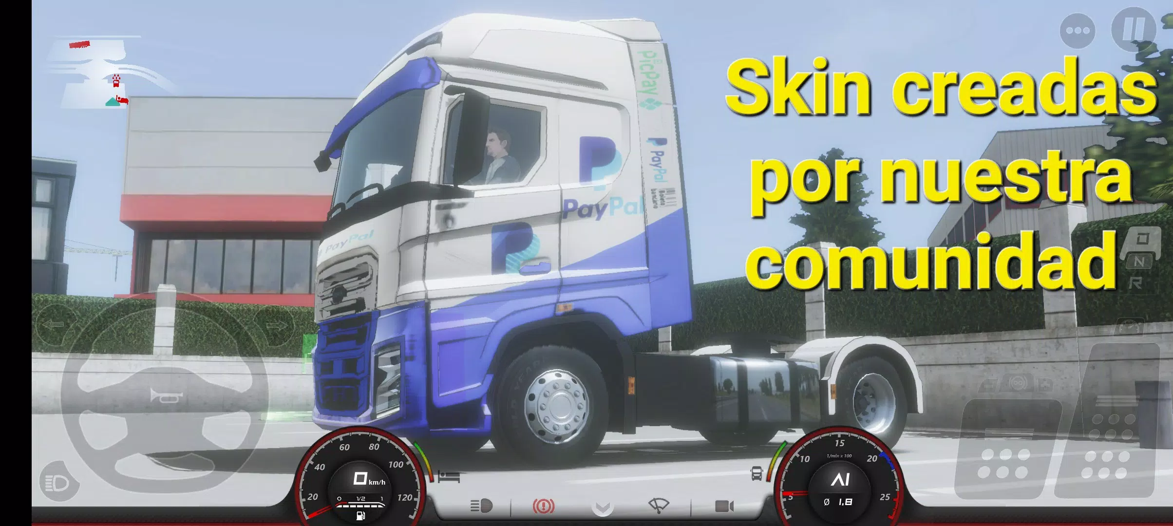 skin truckers of europe 3 Ảnh chụp màn hình 1