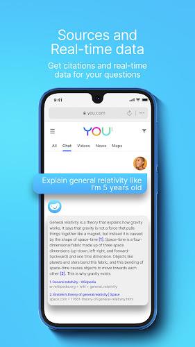 You.com — Personalized AI Chat Zrzut ekranu 1