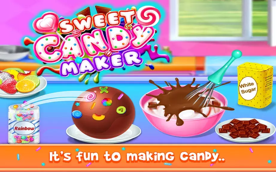 Sweet Candy Maker - Candy Game 스크린샷 1