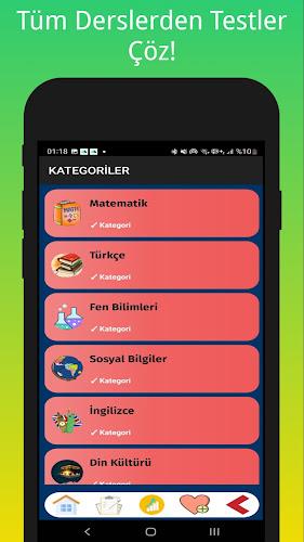 8. Sınıf Test Çöz Tüm Dersler应用截图第1张
