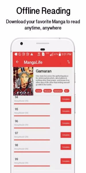 Manga Life - Manga & Comic Reader Captura de pantalla 1