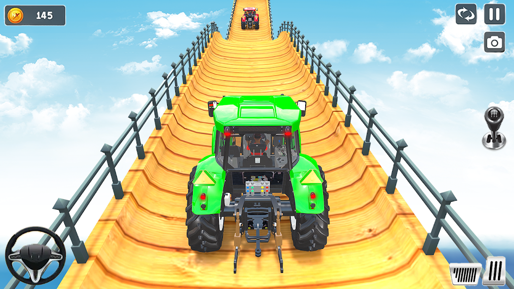 Mega Ramp Tractor Stunt Game 스크린샷 0