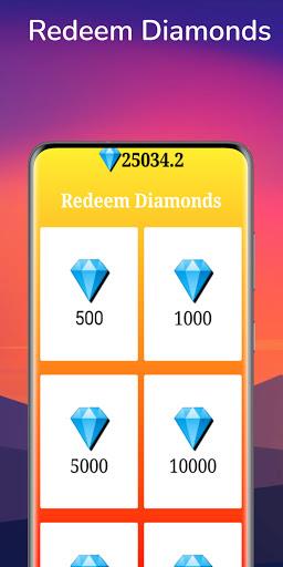 Free Diamonds - free in fire diamond ภาพหน้าจอ 2