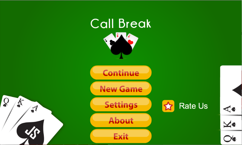 Call Break++ Schermafbeelding 1