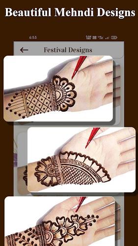 Mehndi Design - Easy Simple Ekran Görüntüsü 1