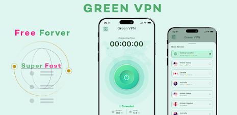 Green VPN - Fast VPN - Proxy Schermafbeelding 0