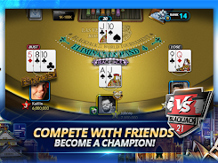 Blackjack - World Tournament স্ক্রিনশট 2