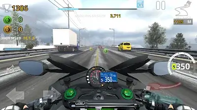 Racing Motorist : Bike Game Schermafbeelding 0