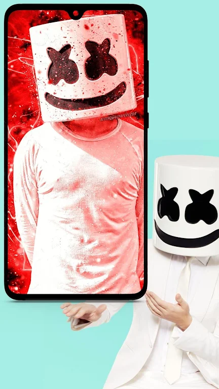 Marshmello Wallpaper Captura de tela 0