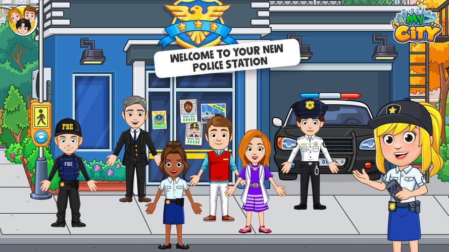 My City: Police Game for Kids Screenshot 0