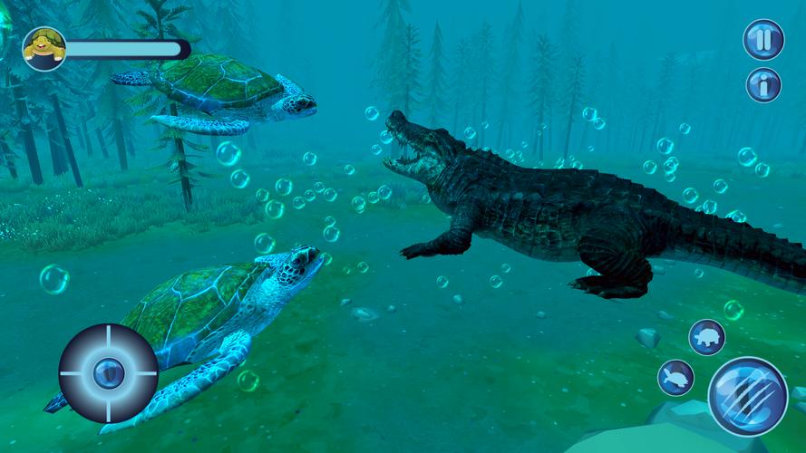 Ocean turtle tortoise Sea Game 스크린샷 3