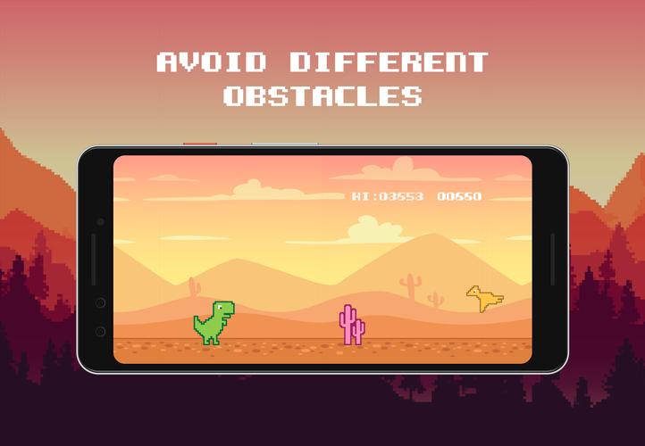 Dino - desert runner Ekran Görüntüsü 1