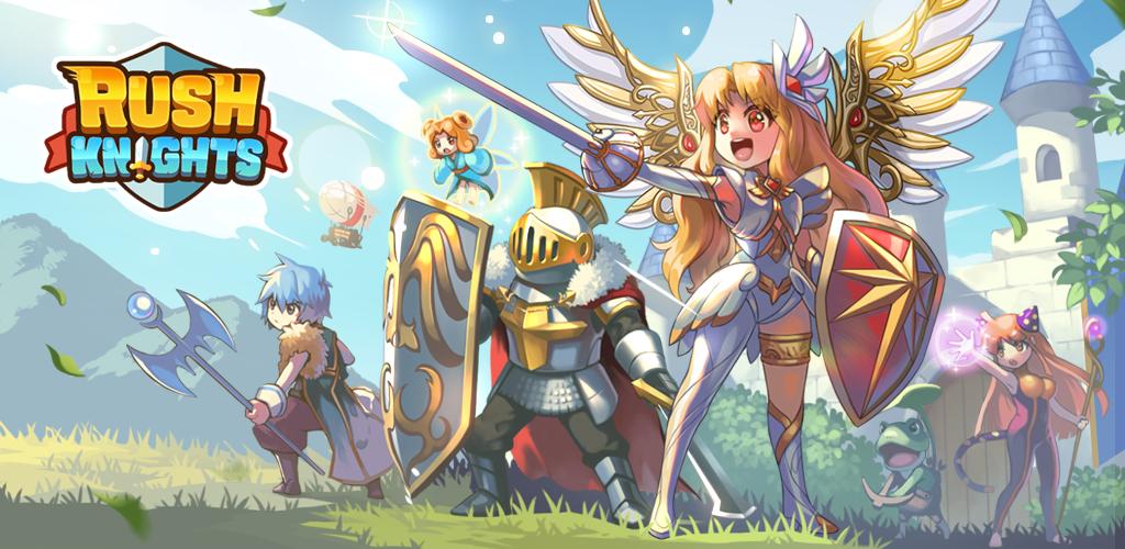 Rush! Knights : Idle RPG Скриншот 0