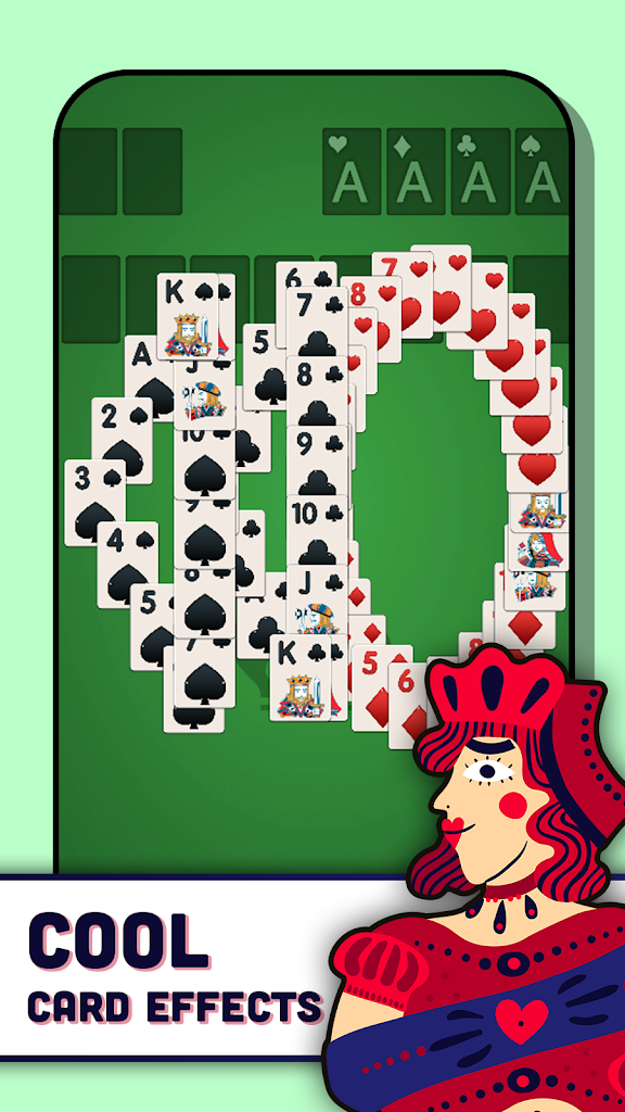 FreeCell Solitaire - Card Captura de pantalla 3