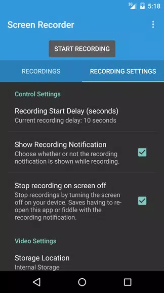 Riv Screen Recorder Captura de tela 2