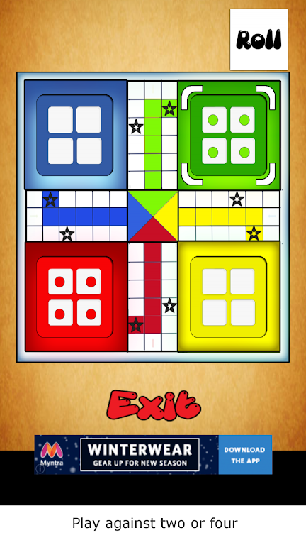 Ludo & Pachisi board game স্ক্রিনশট 1