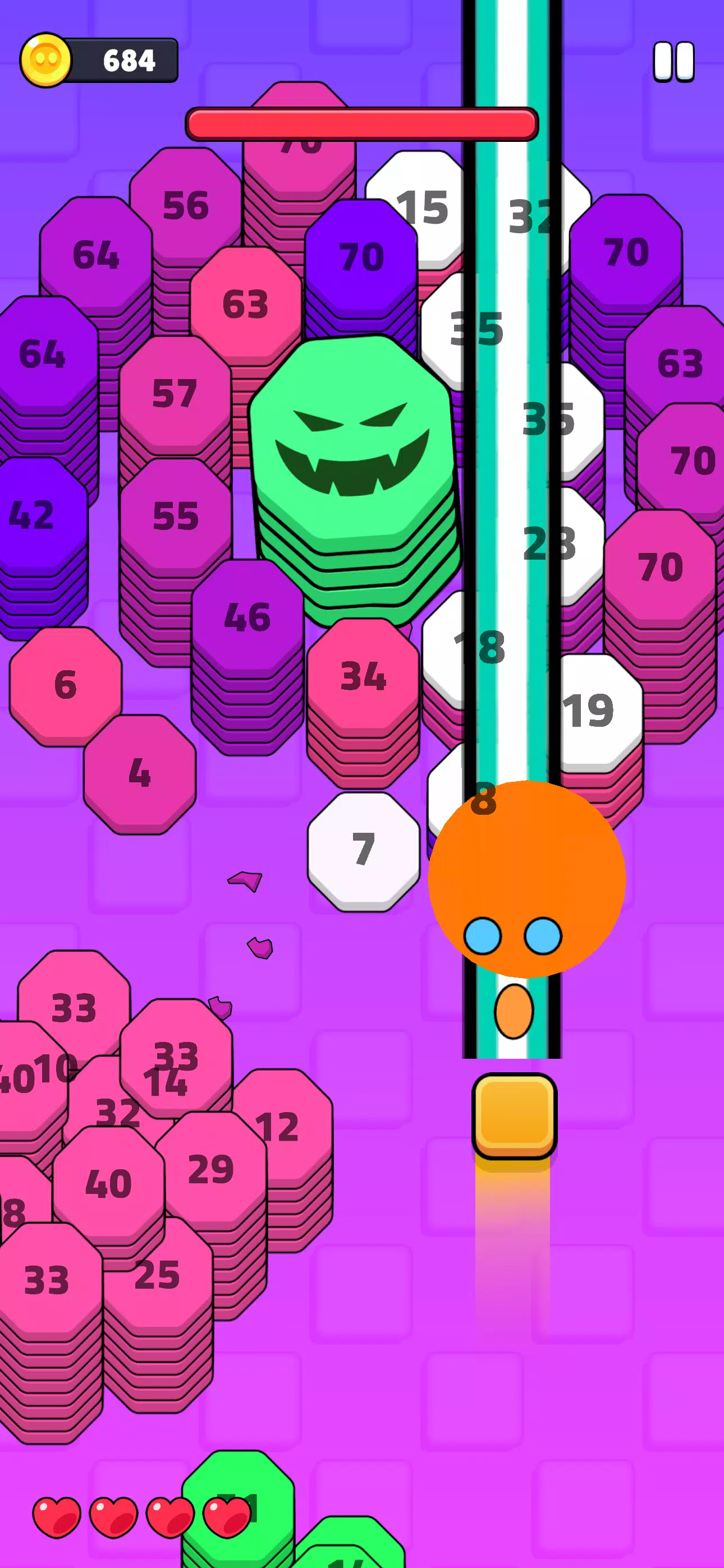 Stack Attack!! Tangkapan skrin 3