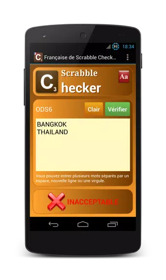 Word Checker - French Ekran Görüntüsü 1