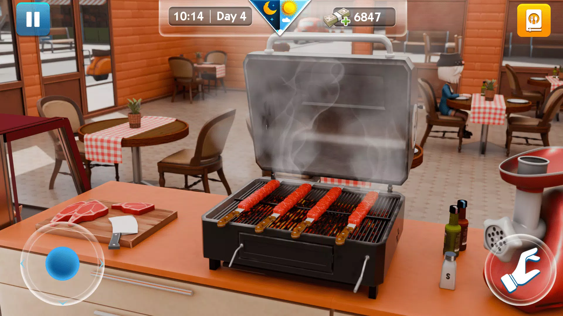Kebab Food Chef Simulator Game Tangkapan skrin 0