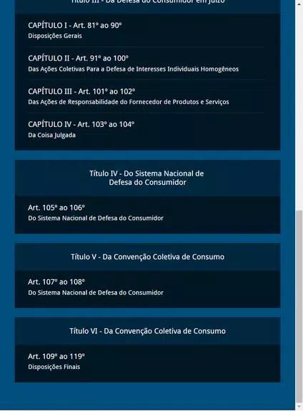 Código de Defesa do Consumidor 스크린샷 0