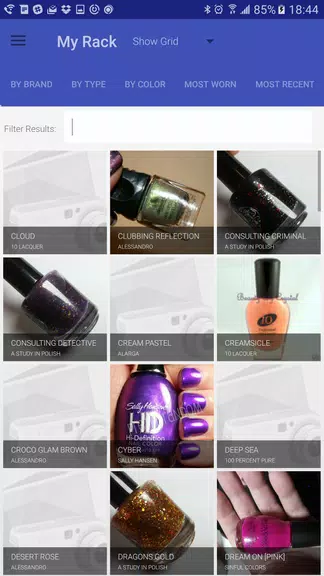 Nail Polish Rack Screenshot 0