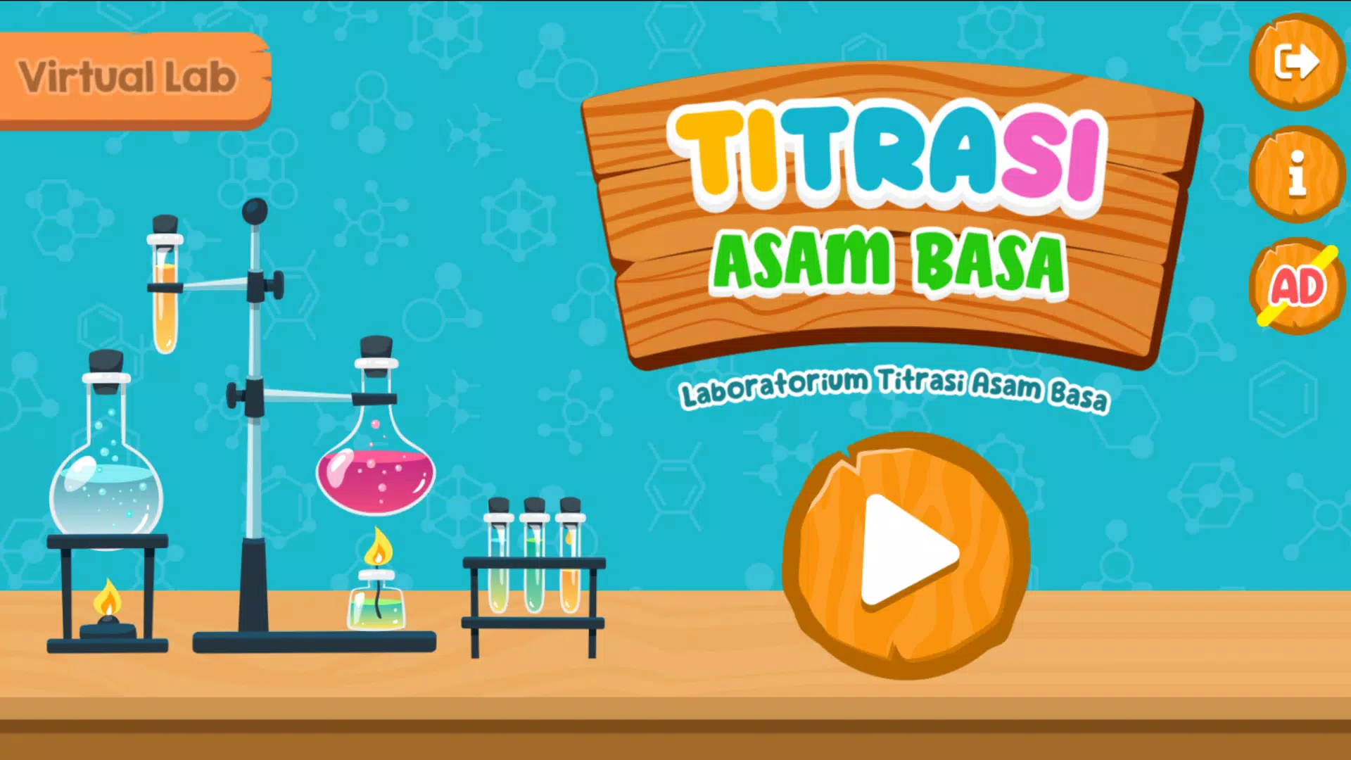 Virtual Lab Titrasi Asam Basa Capture d'écran 0