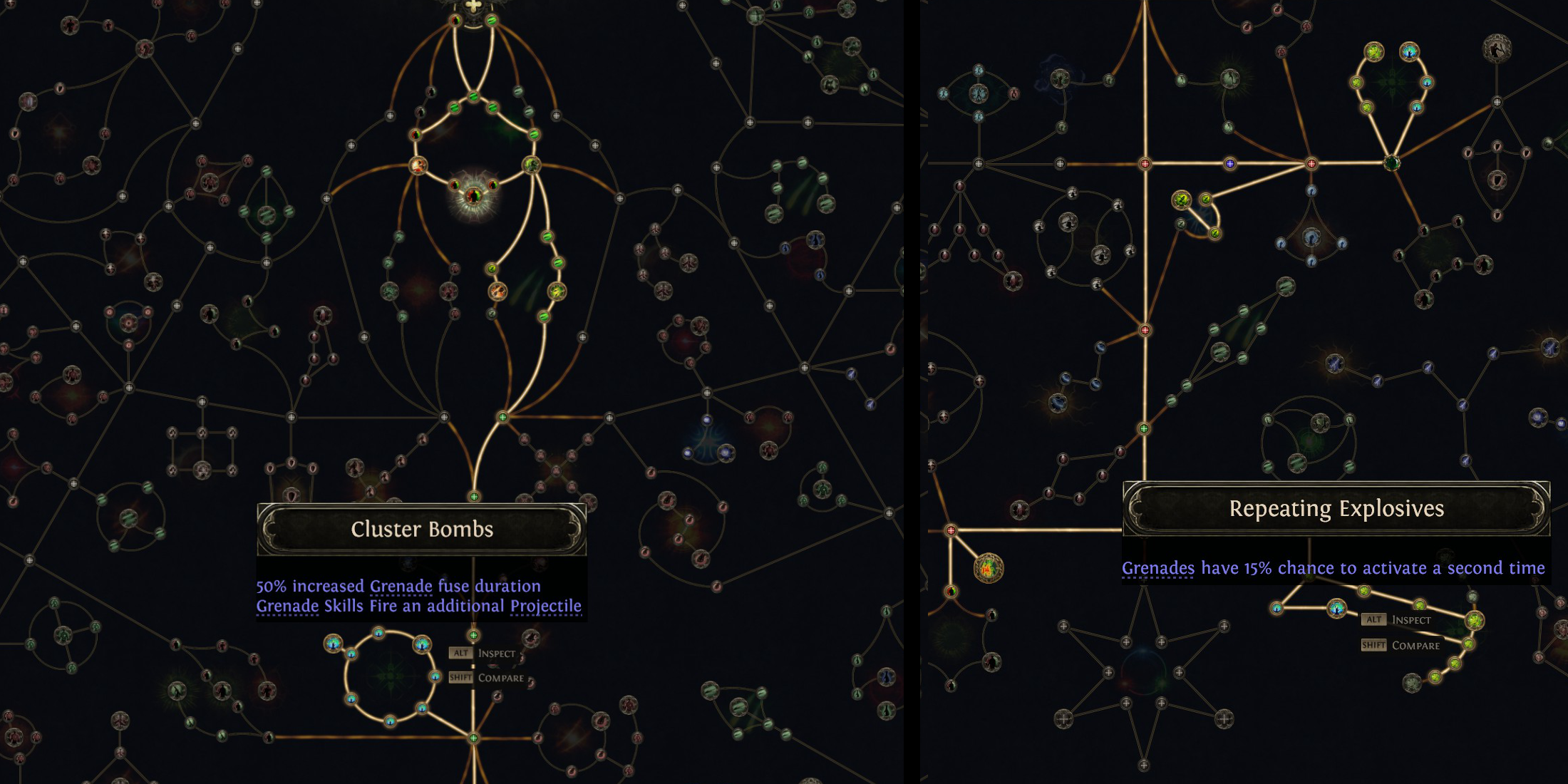 Mercenary Passive Skill Tree