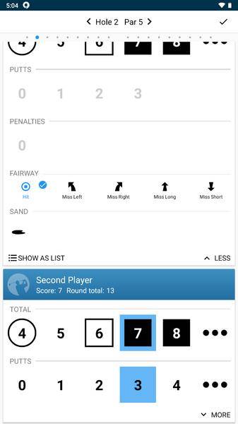 Golf Pad: Golf GPS & Scorecard Capture d'écran 3