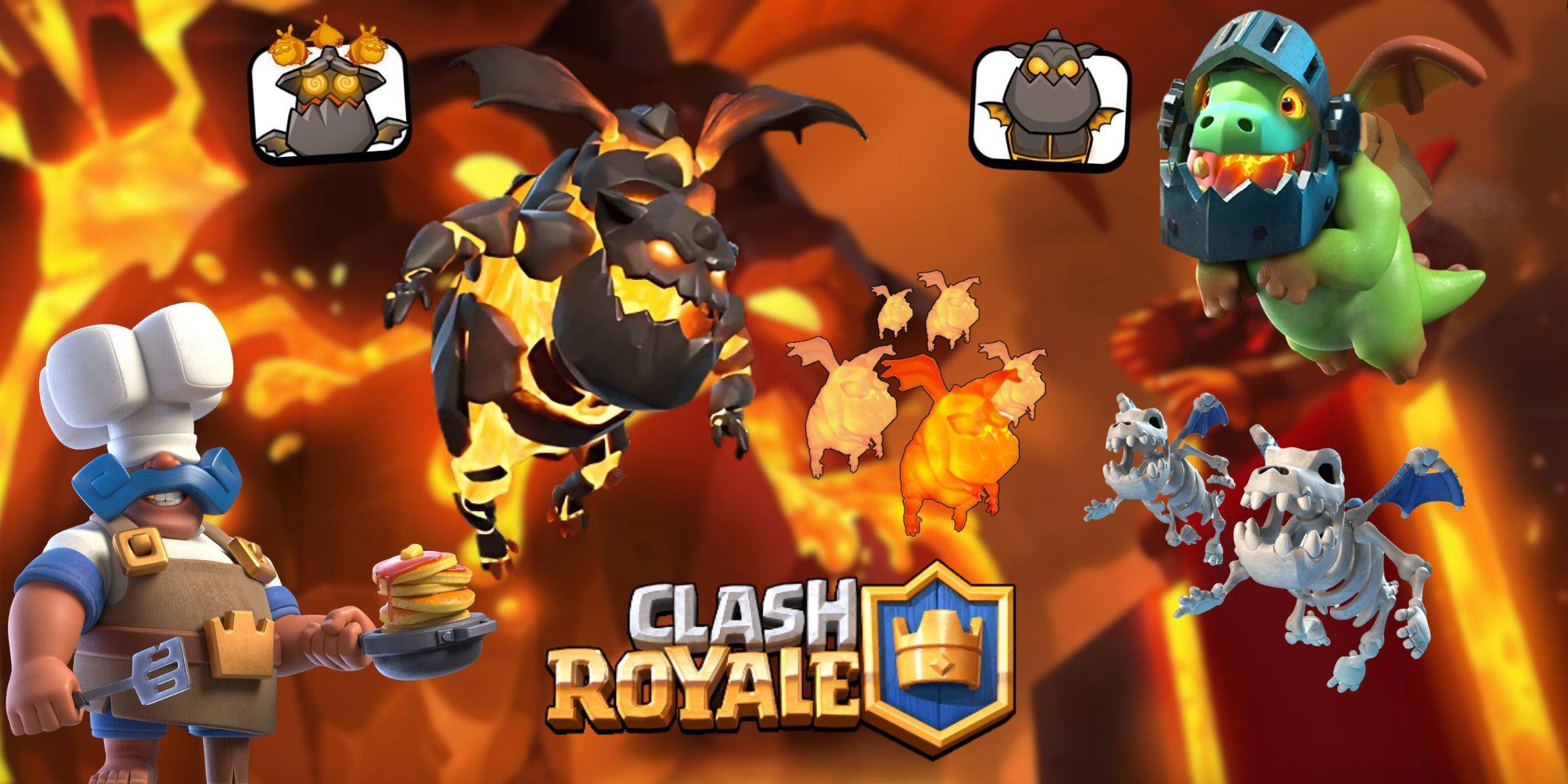 Lava Hound thống trị: Bộ bài ưu tú cho cuộc chiến tranh Clash Royale