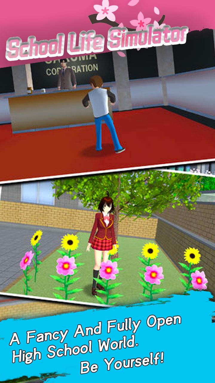 School Life Simulator Tangkapan skrin 2