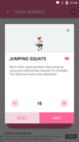 Female Fitness - Women Workout Screenshot 0