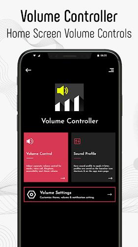 Schermata Volume Control -Custom Control 0