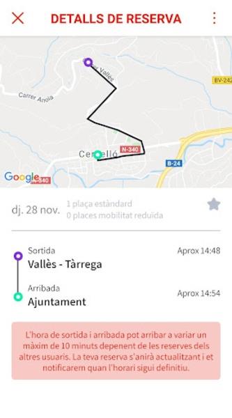 Cervelló Bus a demanda Ekran Görüntüsü 1