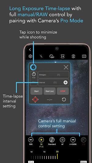 Intervalometer for TimeLapse Captura de tela 2