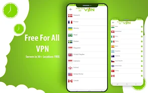 GreenVPN - SuperVPN Master スクリーンショット 1