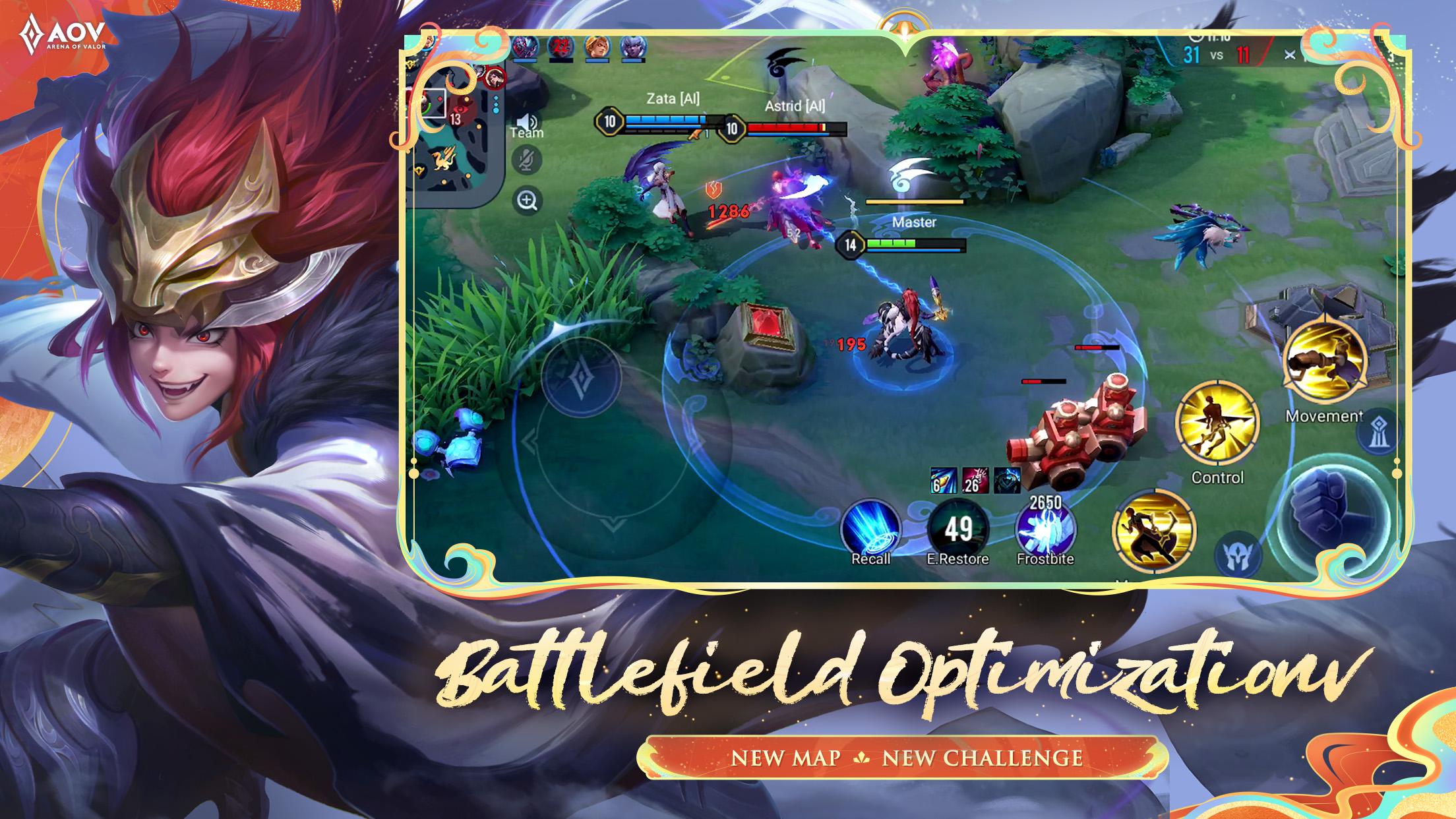 Garena AOV: 5v5 Fest Captura de pantalla 1