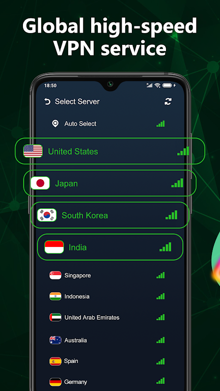 VPN Proxy：High-Speed VPN Tangkapan skrin 0