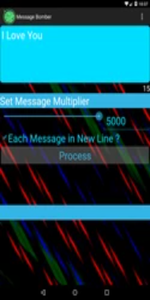 Message Bomber -send 5000+ sms Schermafbeelding 1