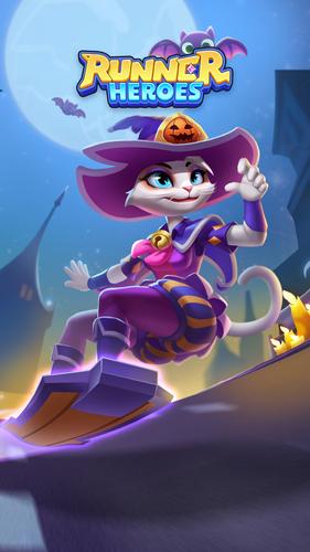 Runner Heroes Captura de tela 0
