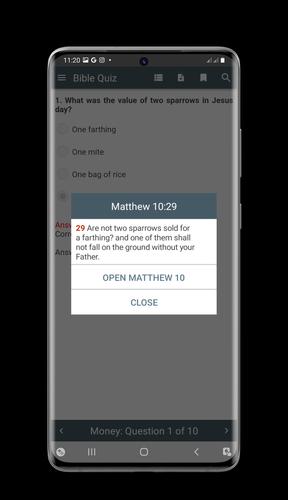 Bible Quiz Screenshot 2