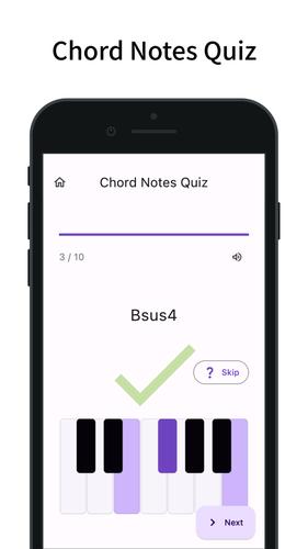 Schermata Chord Quiz 1