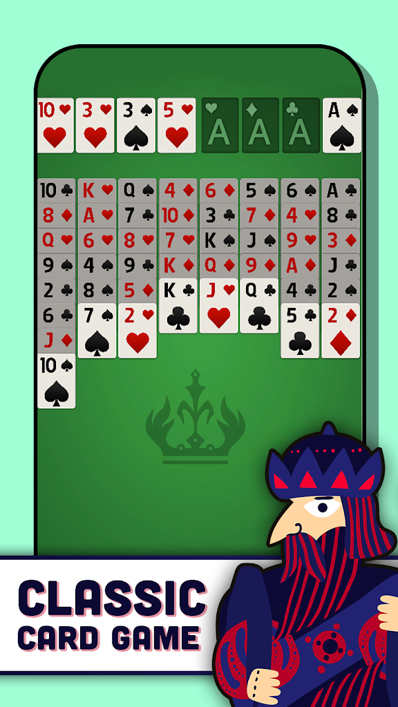 FreeCell Solitaire - Card Captura de pantalla 1