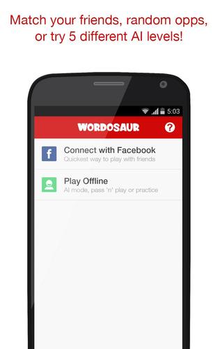 Wordosaur ภาพหน้าจอ 1