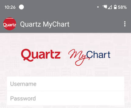 Quartz MyChart應用截圖第0張
