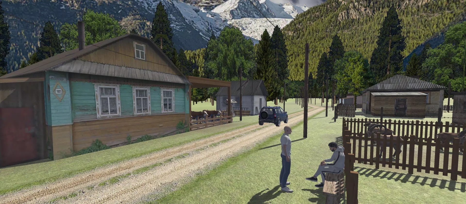 Cars: Rural Life Simulator Schermafbeelding 0
