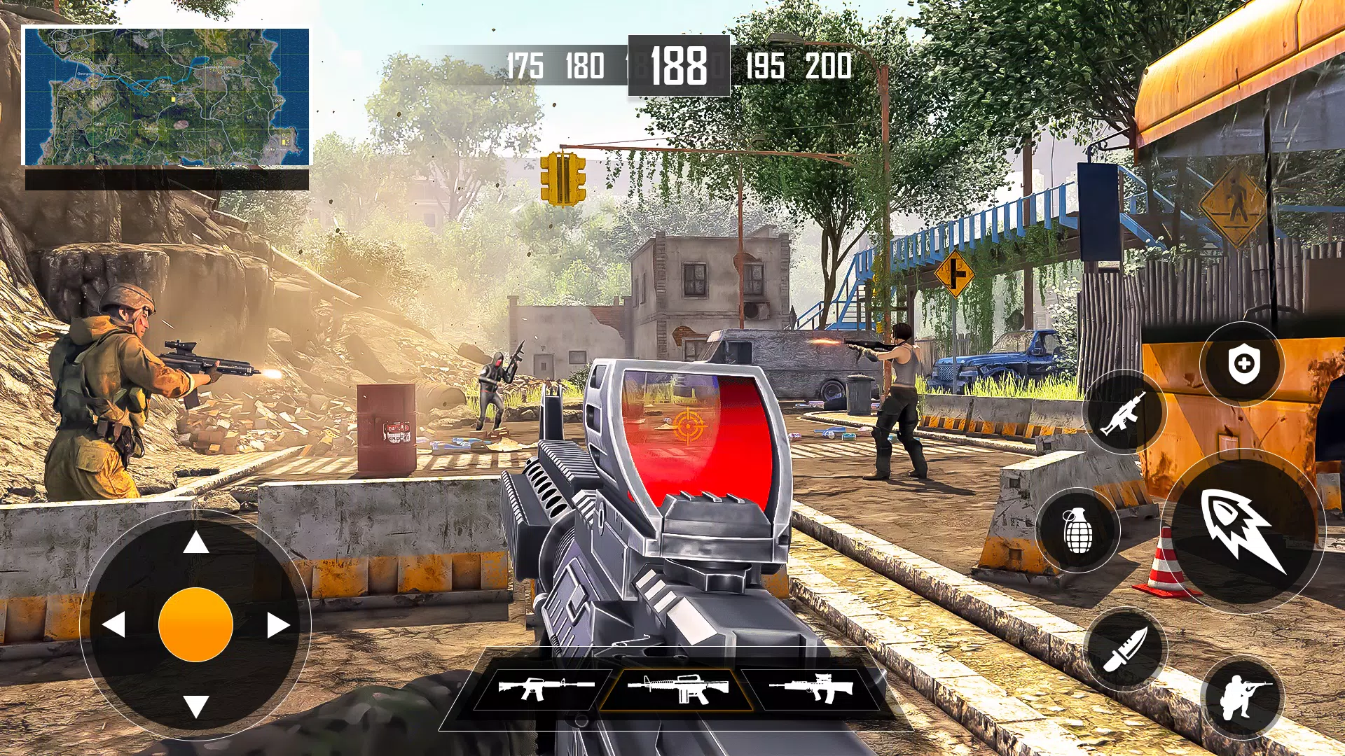 FPS Commando Mission- War Game スクリーンショット 2