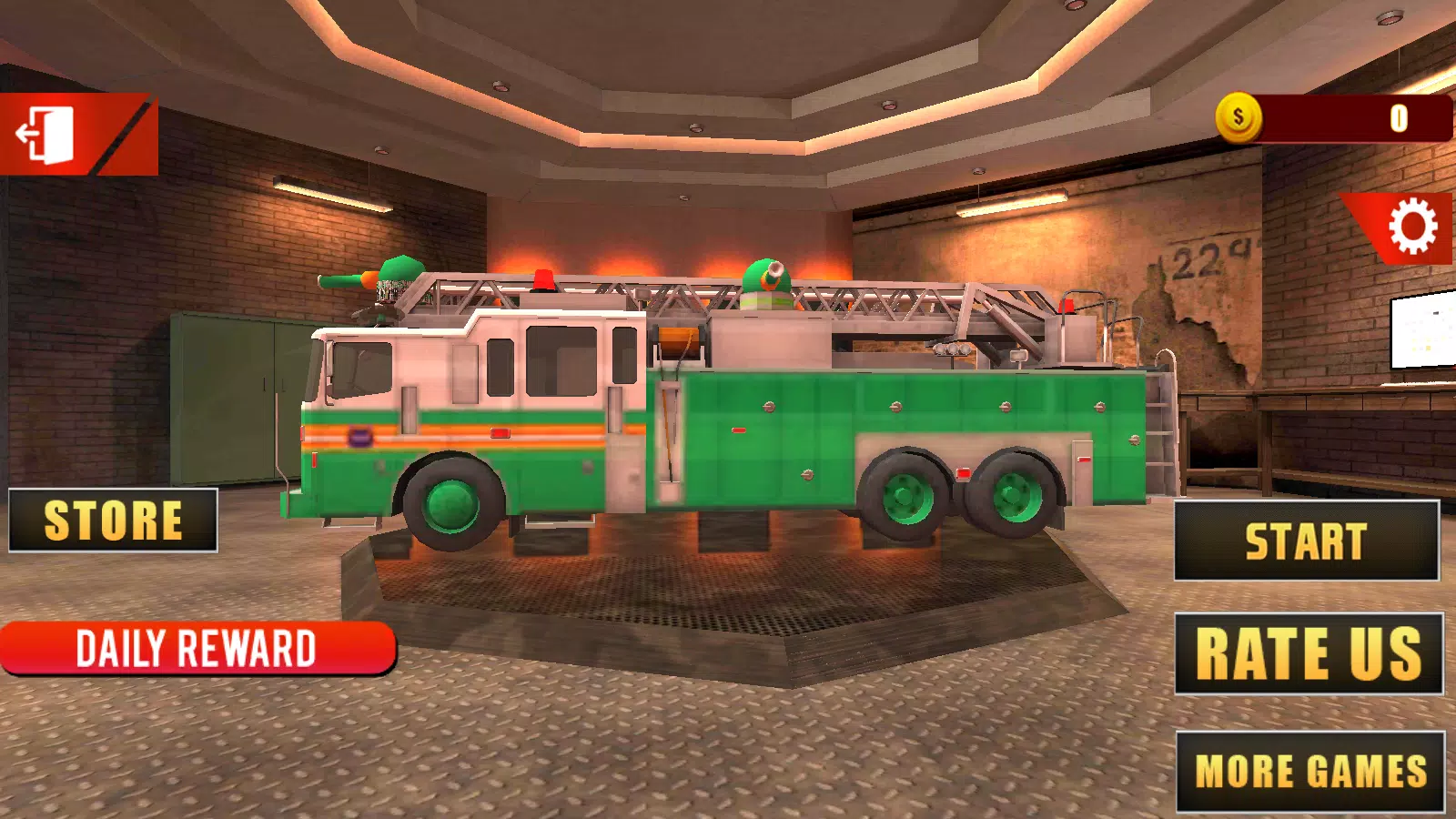 Fire Truck Simulator Rescue Tangkapan skrin 3