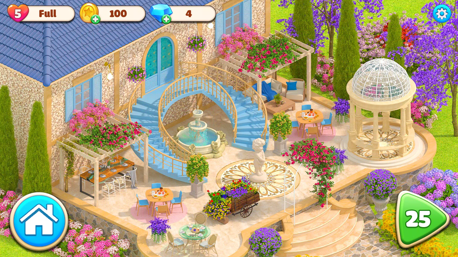 Dream Garden: Makeover Design Zrzut ekranu 0