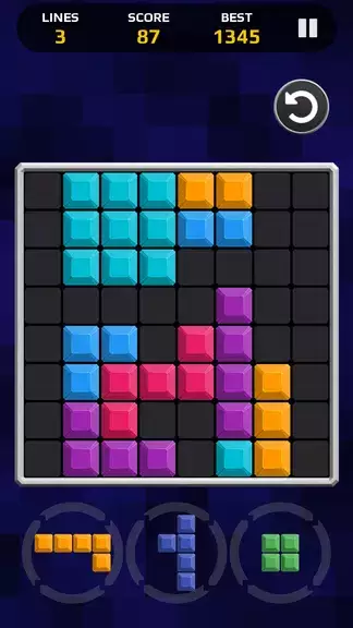 8!10!12! Block Puzzle Schermafbeelding 1