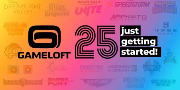 Gameloft marca o 25º aniversário com brindes no jogo